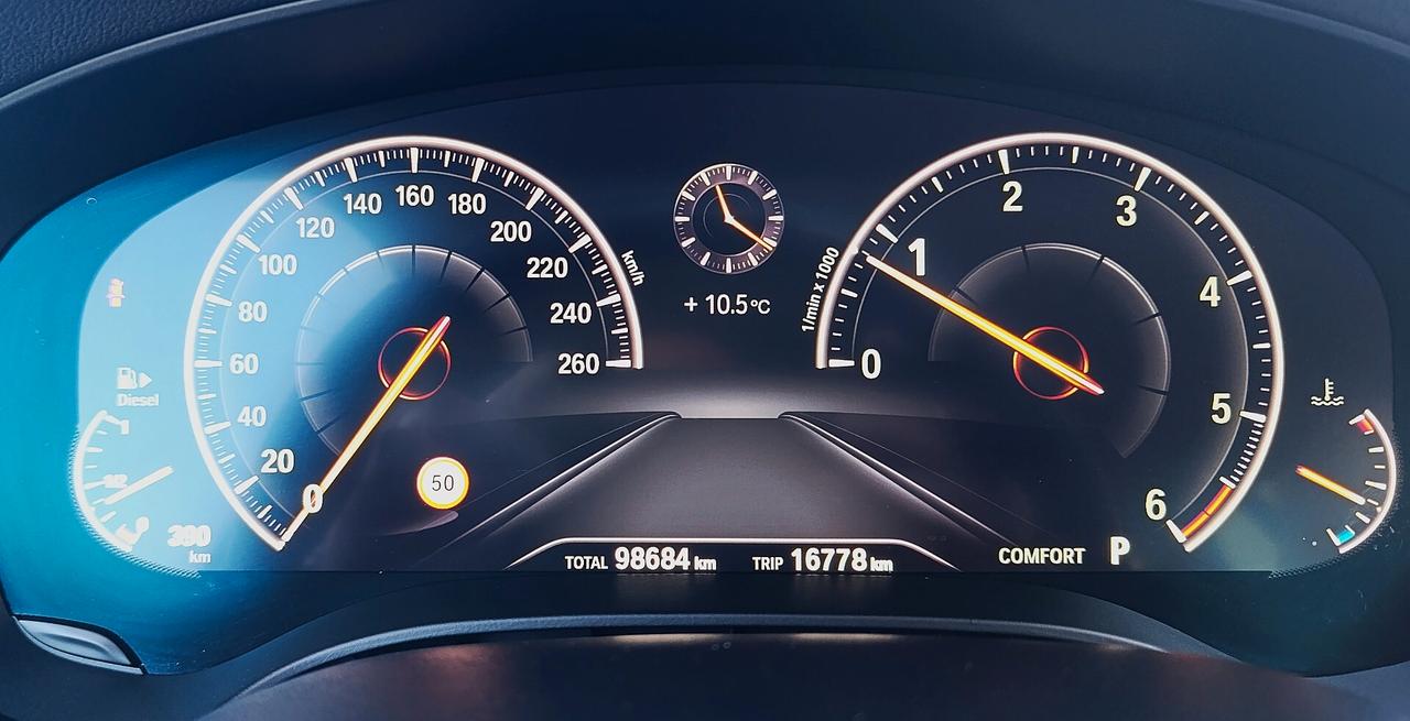 Bmw 520 520d aut. Touring Business- Service Bmw - Uniproprietario