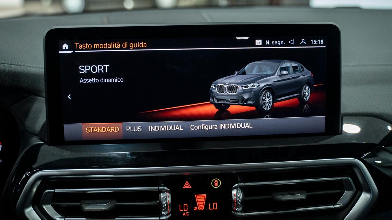 Bmw X4 XDRIVE 30D MHEV 48V MSPORT PRO 20" TETTO PACK LUCI XENO NAVI PELLE FULL OPTIONAL