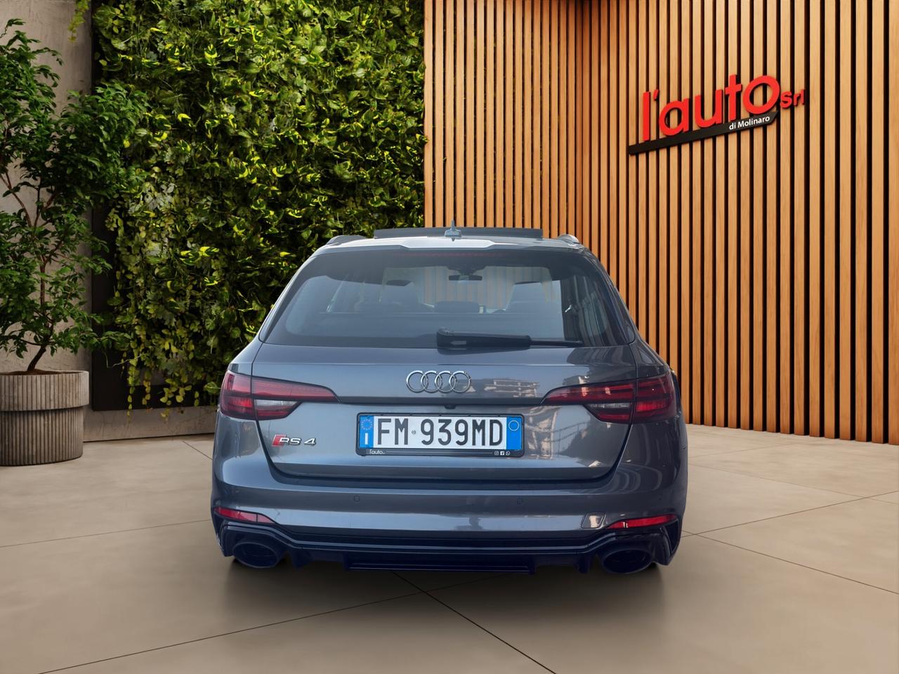 AUDI RS4 TETTO GUSCIO 20 SCARICO STRAFULL CRONOLOGIA