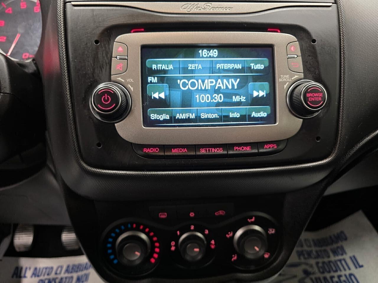 Alfa R. MiTo 1.4 78 CV 8V S&S Racer 2016 NEOPATENTATI