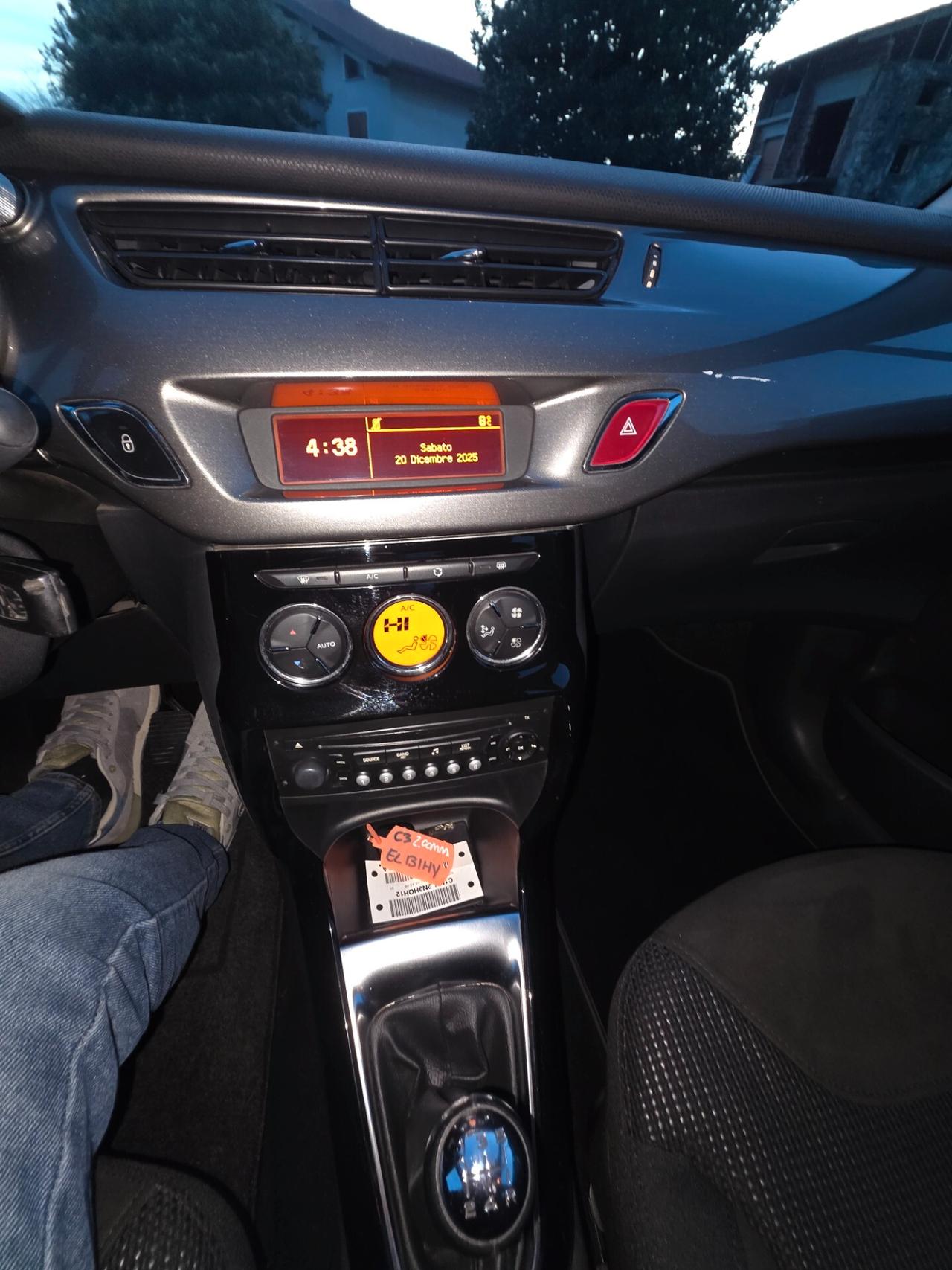 Citroen C3 1.4 HDi 70 Exclusive perfetta e garantita 12m