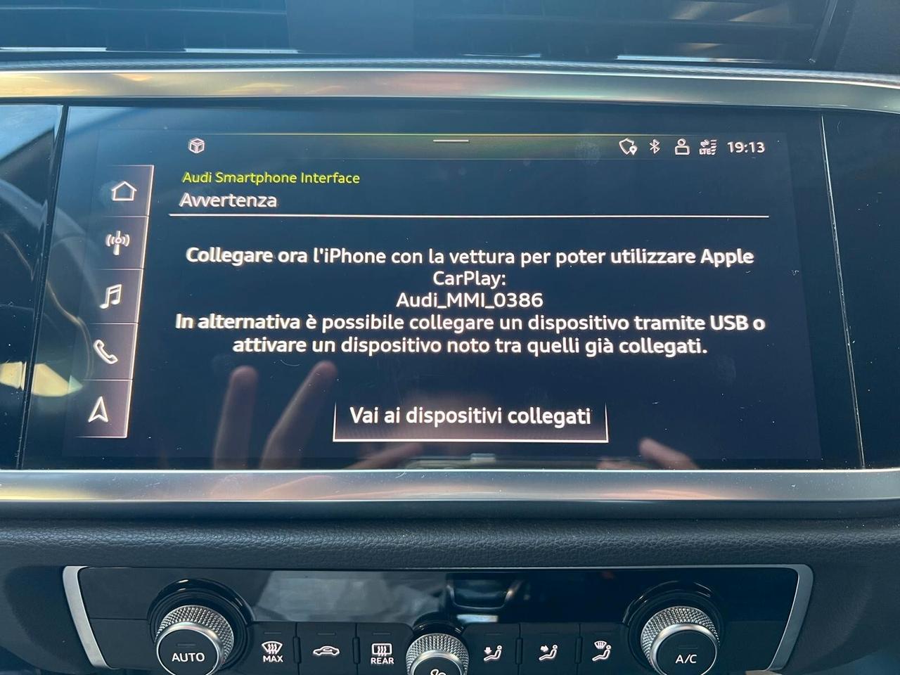 AUDI Q3 35 SPORTBACK SPORT 2.0 TDI 150CV CARPLAY NAVI CRUISE ANNO 2021