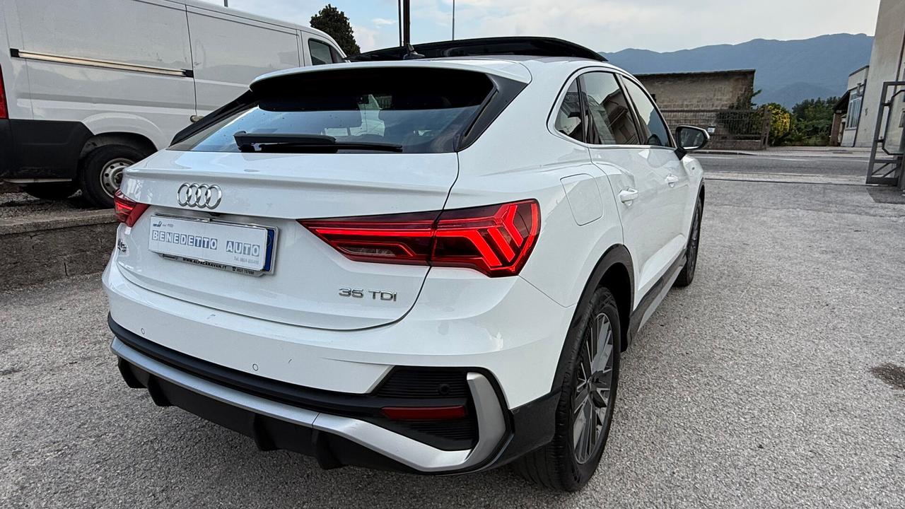 AUDI Q3 SPORTBACK TETTO APRIBILE S LINE