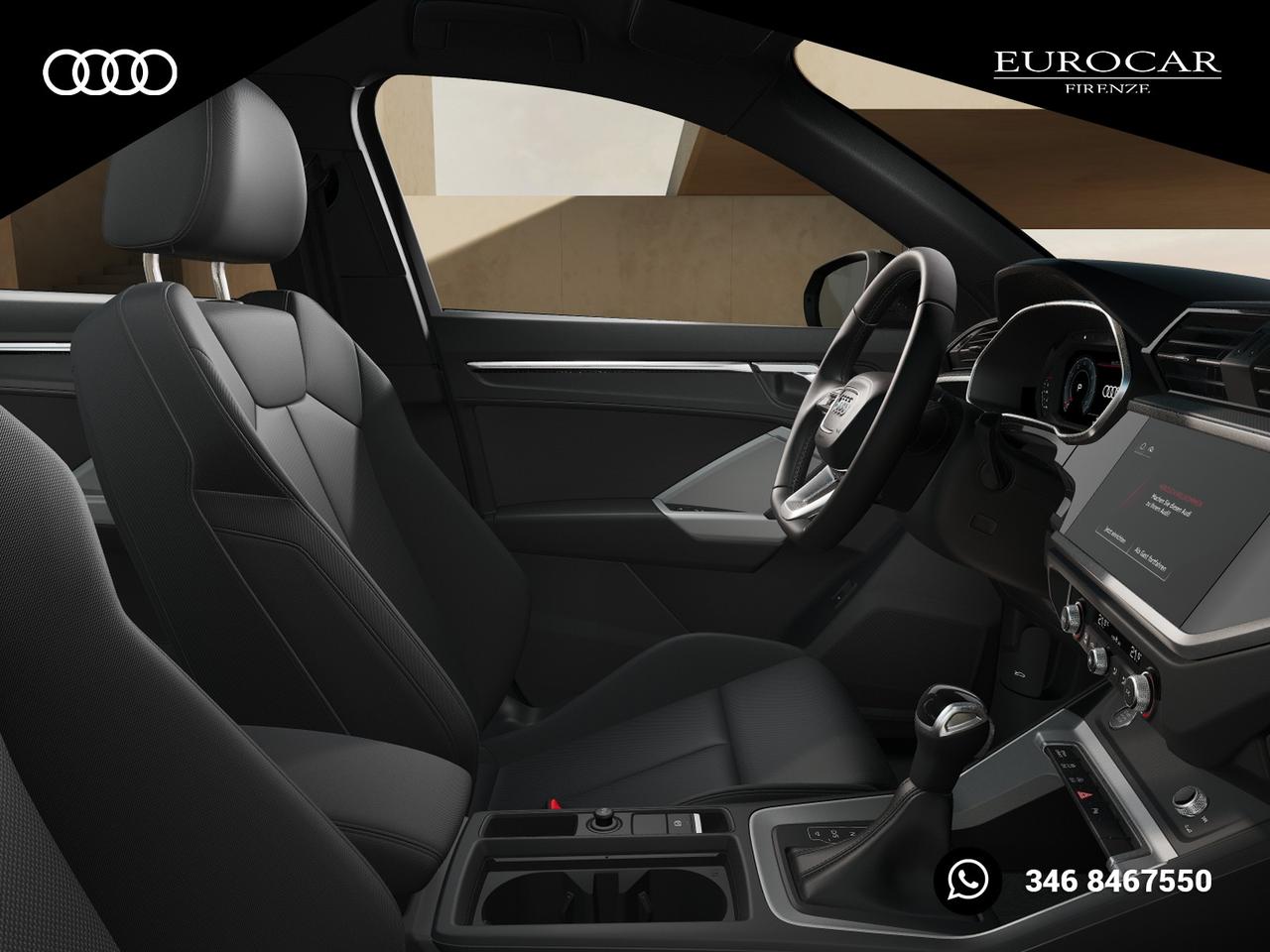 Audi Q3 sportback 40 2.0 tfsi identity black quattro s-tronic