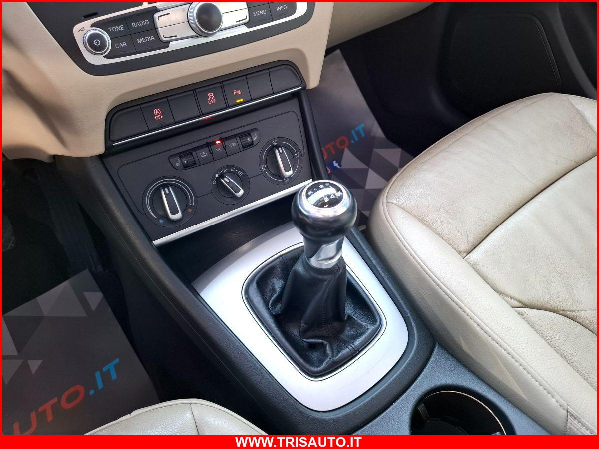 AUDI Q3 2.0 Tdi (TETTO PANORAMICO+BIXENO+PELLE+NAVI)