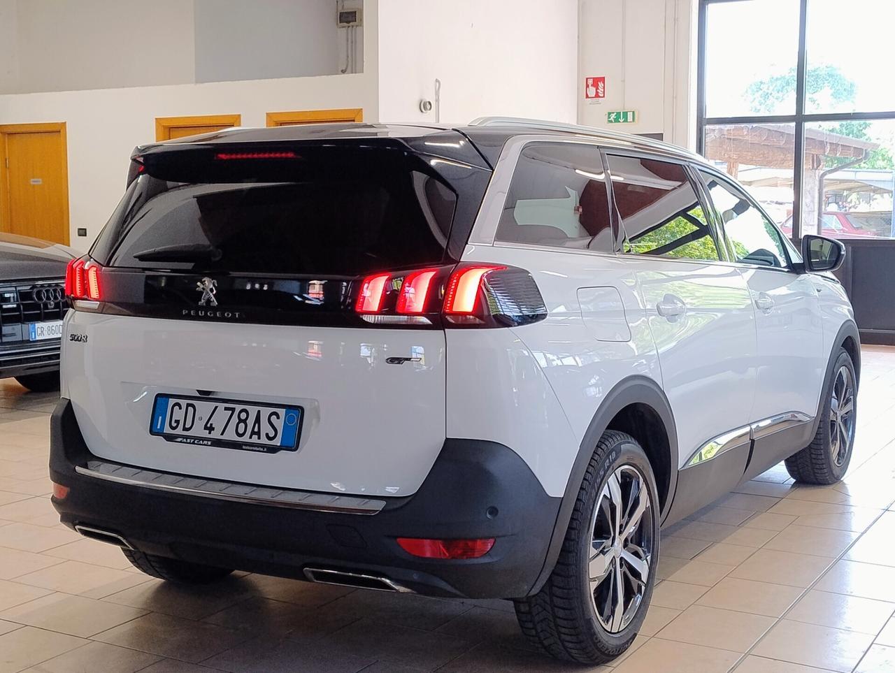 Peugeot 5008 2.0 bluehdi GT 180cv #TETTO #LED #PACK LUCI #7 POSTI