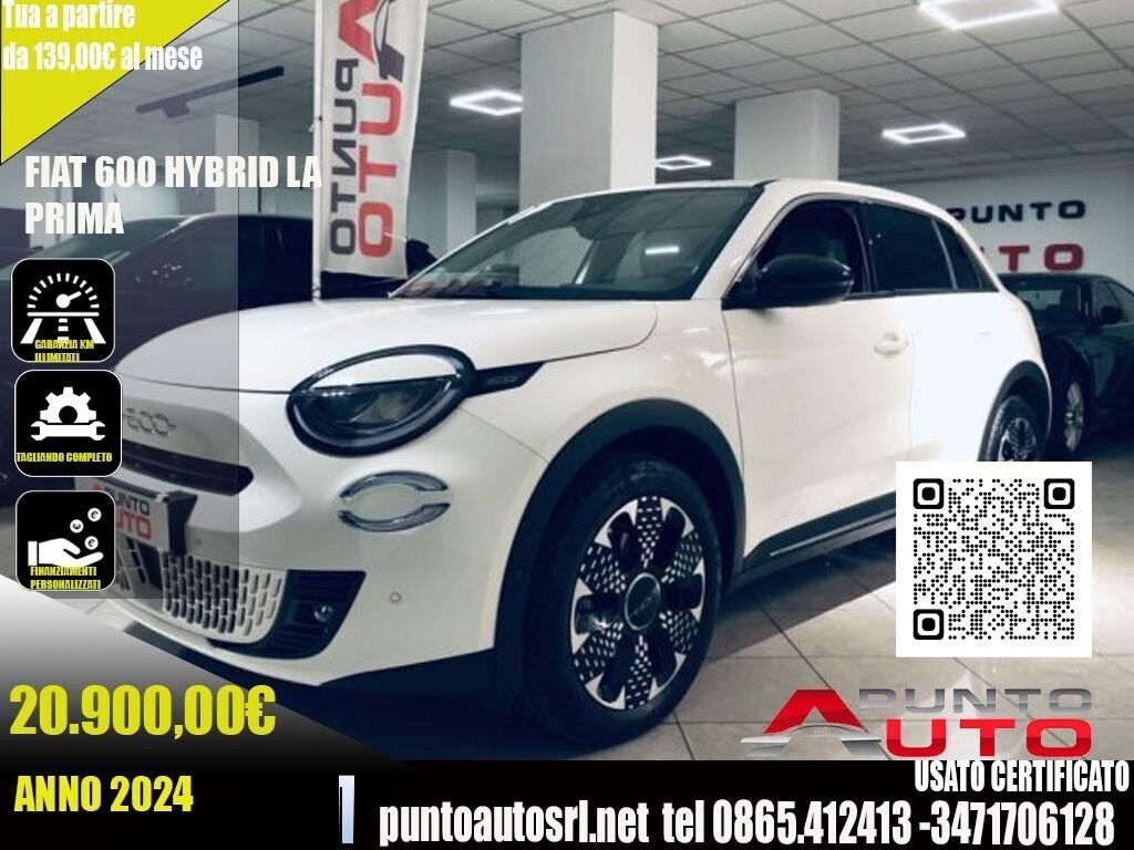 Fiat 600 Hybrid 100 CV DCT MHEV La Prima