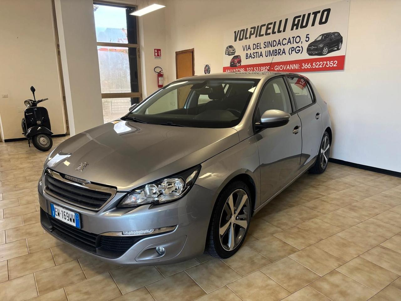 PEUGEOT 308 ANNO 2014 DS 1.6 ADATTA NEOPATENTATI KM 113 MILA