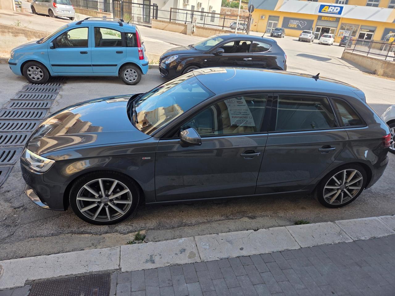 AUDI A3 S-LINE ANNO 2019 SOLI KM 100000 CERTIFICATI