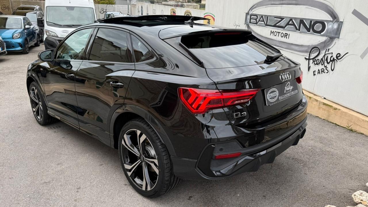 AUDI Q3 SPB 35 TDI IDENTITY BLACK KM0 2024 TETTO APRIBILE
