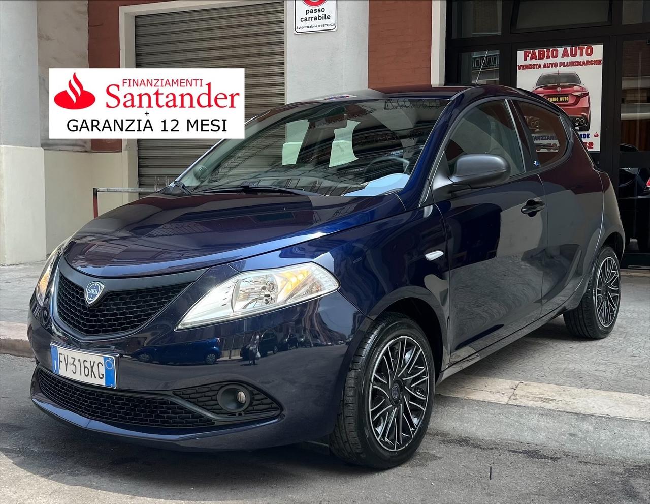 Lancia Ypsilon 1.2 69 CV 5 porte GPL Ecochic Elefantino Blu