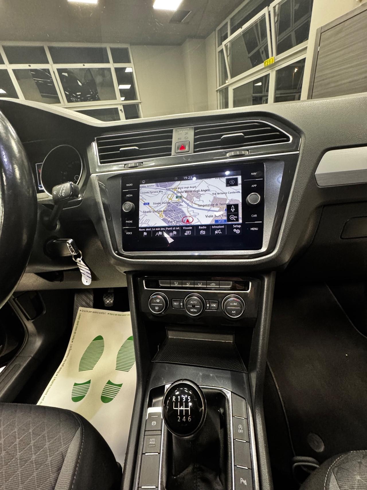 VOLKSWAGEN TIGUAN 2018 1.6 TDI TETTO APRIBILE