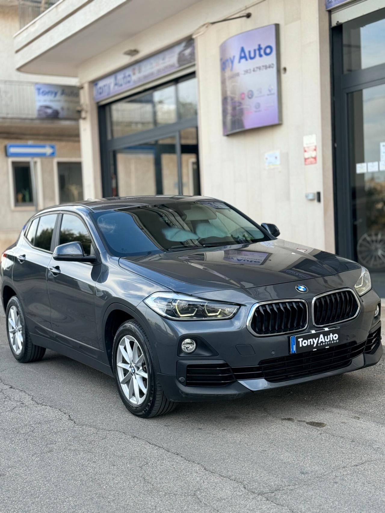 Bmw X2 sdrive18d auto NAVI,ANDROID AUTO,BLUETOOTH,SENSORI DI PARCHEGGIO,BLOCK SHAFT,FULL LED,PORTELLONE AUT