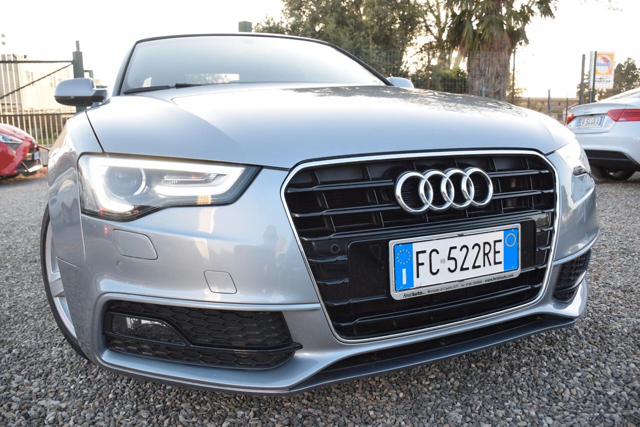 Audi A5 Cabrio 2.0TDI 190CV AUTOM. S-LINE Advanced FULL