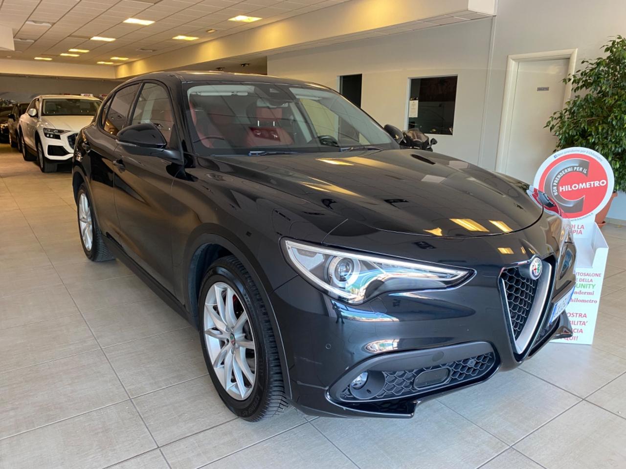 Alfa Romeo Stelvio 2.2 190 CV AT8 Executive Pelle ROSSA