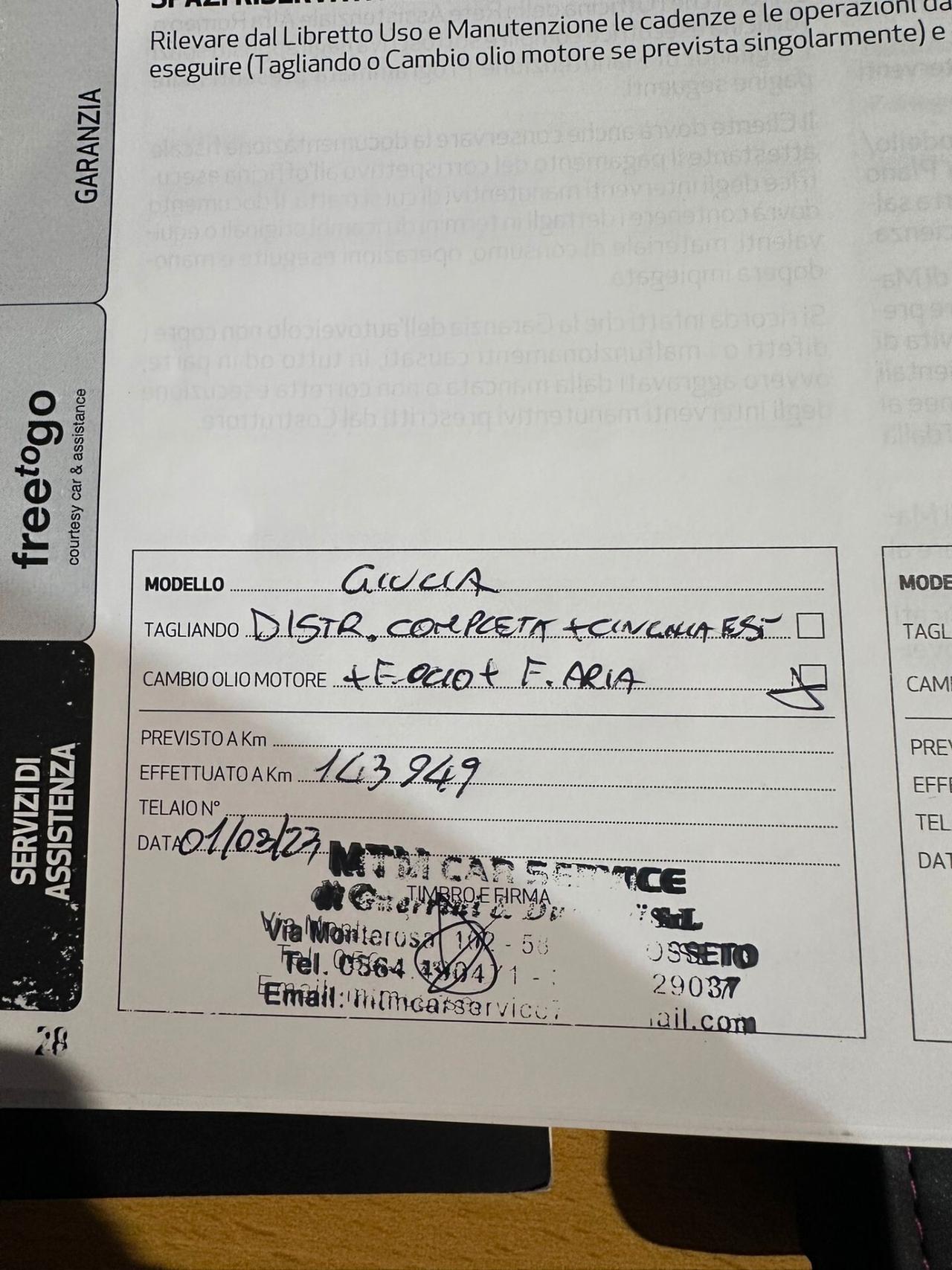 Alfa Romeo Giulia 2.2 Turbodiesel 210 CV AT8 AWD Q4 Veloce