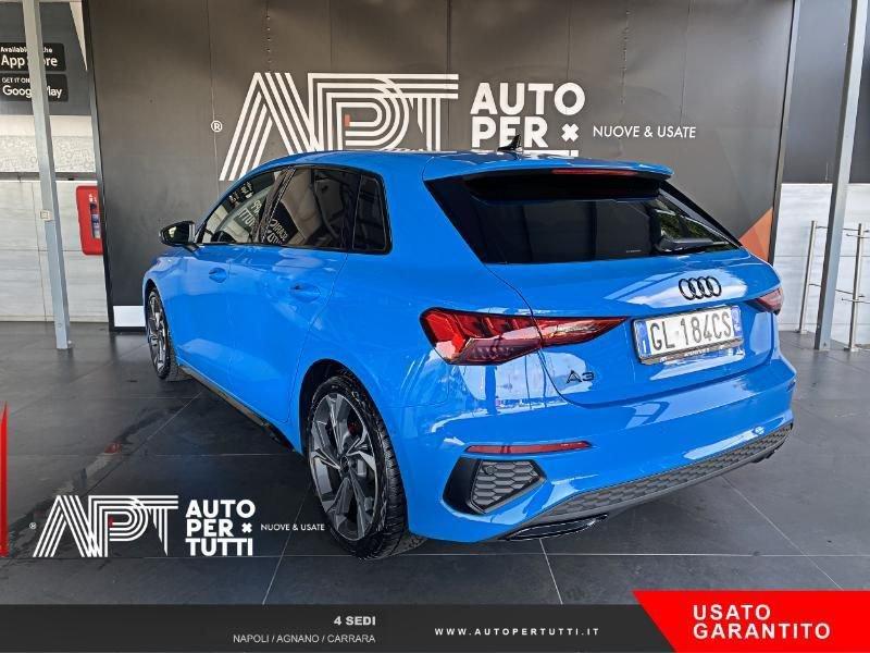 Audi A3 A3 Sportback 35 1.5 tfsi mhev S line Edition s-tro