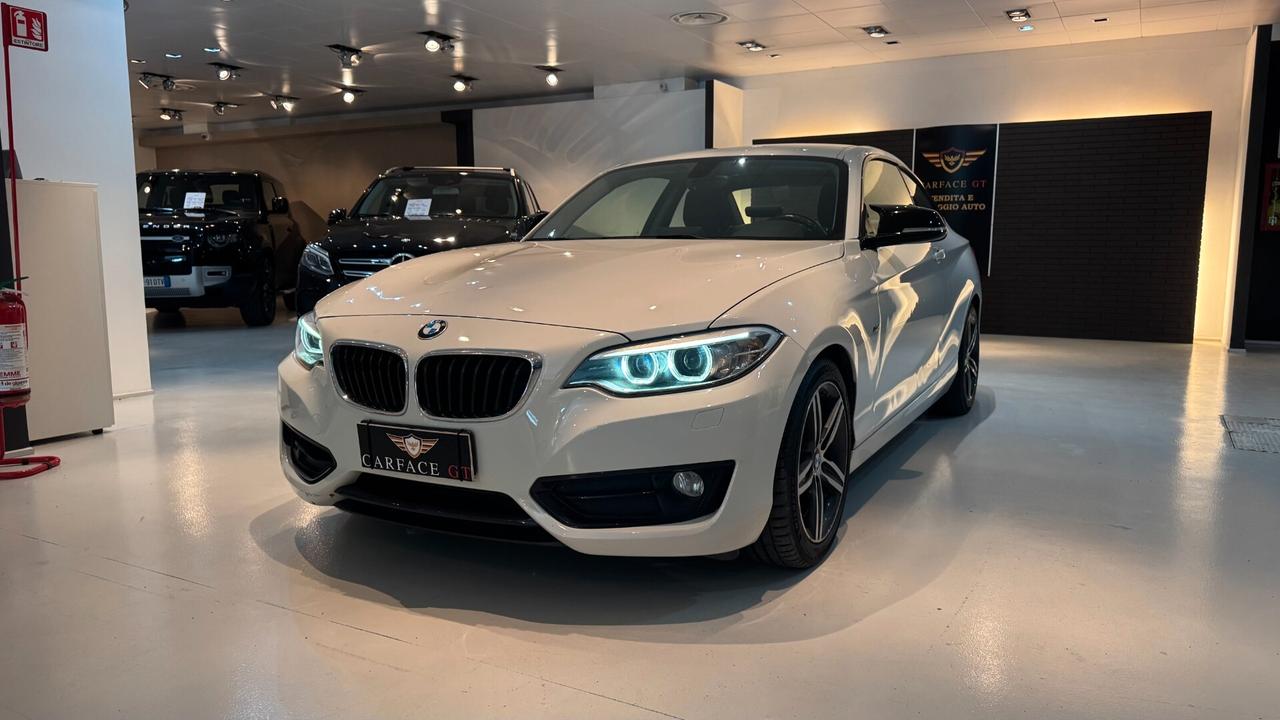 BMW 218D COUPE' LUXURY 2.0 D 150CV - 2016