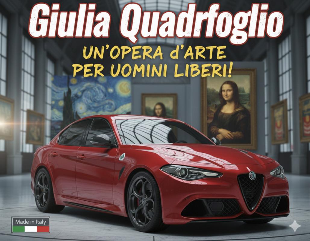 Alfa Romeo Giulia Giulia Quadrifoglio 510cv CCM-HARMAN-AKAPOVICK