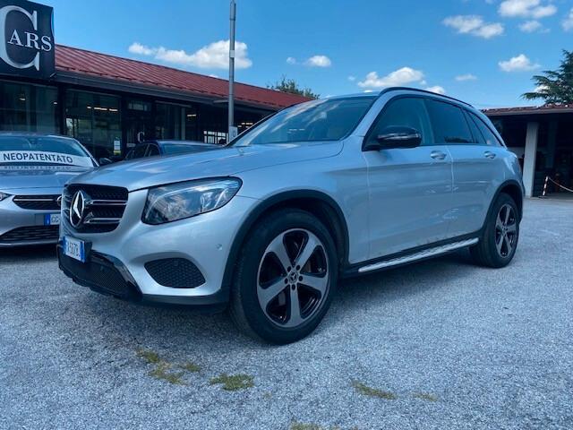 MERCEDES BENZ GLC 250 D 4MATIC EXCLUSIVE 204 CV IVA ESPOSTA 24 MESI GARANZIA