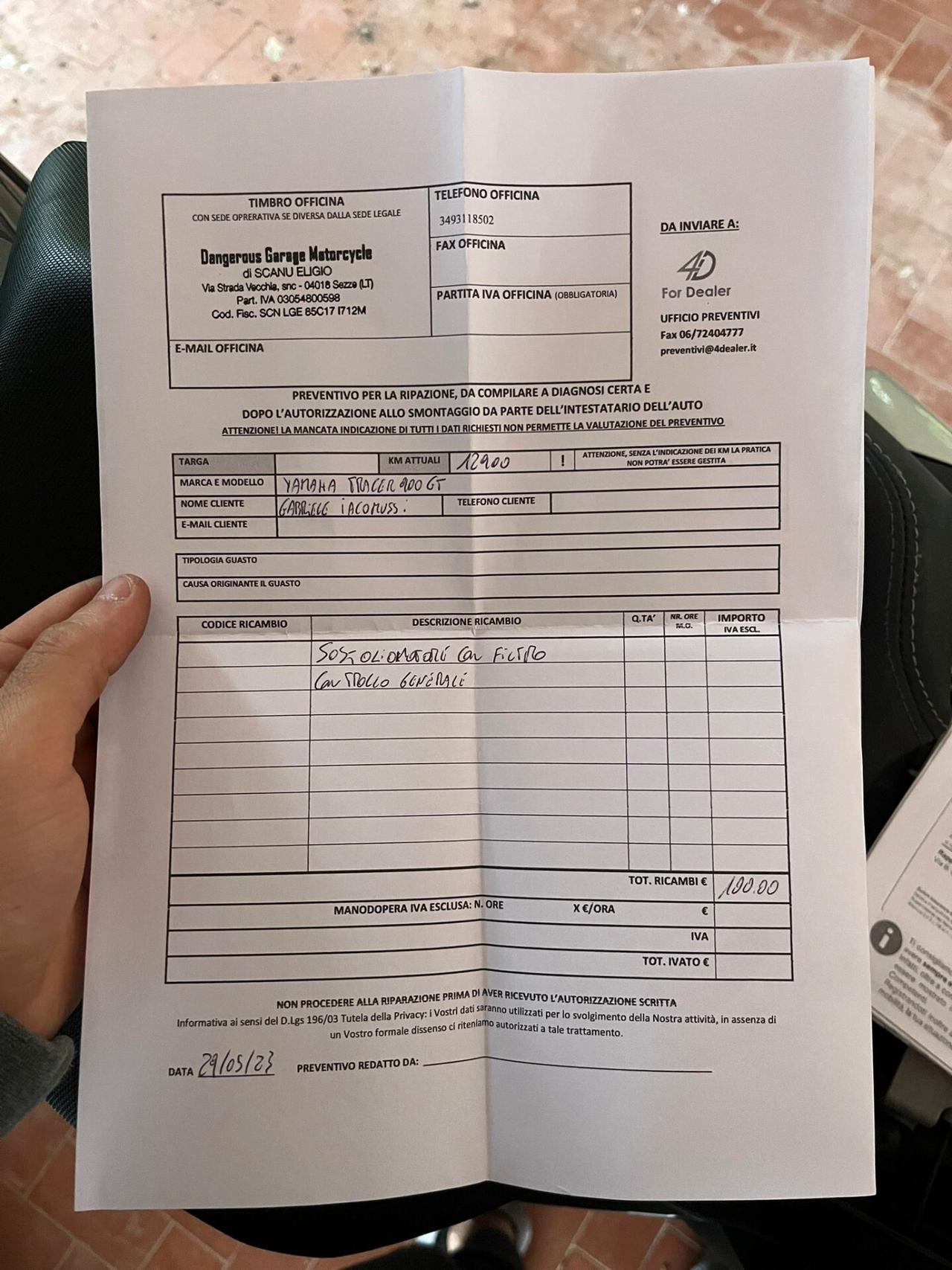 Yamaha Tracer 900 gt