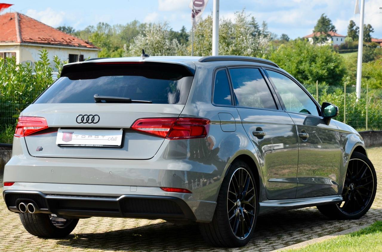 AUDI A3 SPB 35 2.0 TDI S-LINE INT-EXT 150cv, SERVICE UFF AUDI, EURO 6D, FARI LED, NAVI, 19", PERMUTE