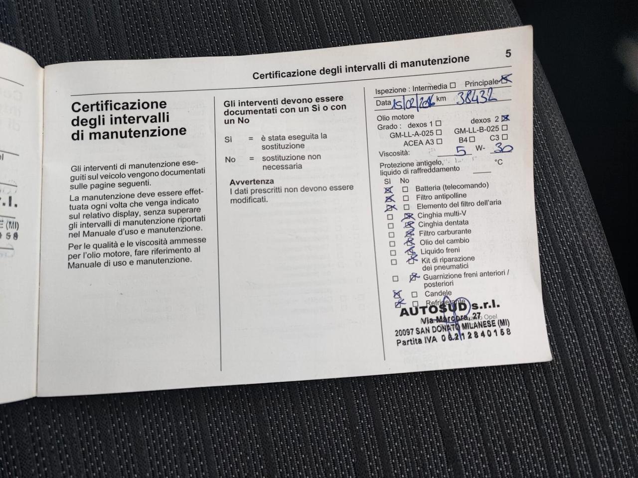 Opel Corsa 1.2 5 porte catena distribuzione nuova