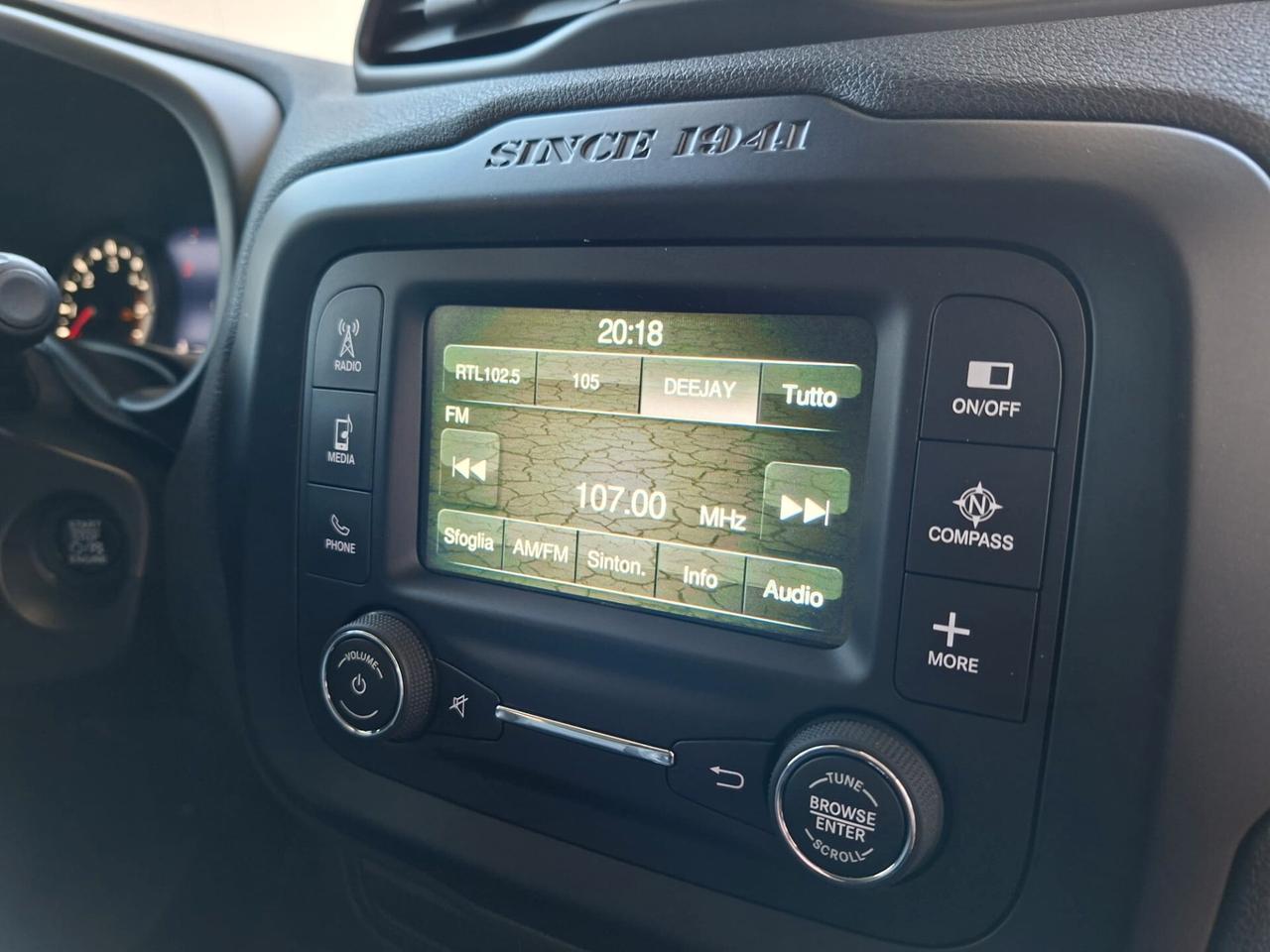 Jeep Renegade 1.6 mjt Limited 120cv, sempre tagliandata