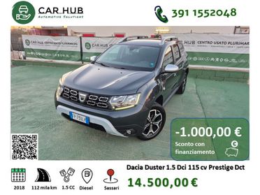 Dacia Duster 1.5 dCi 8V 110 CV 4x2 Prestige edc