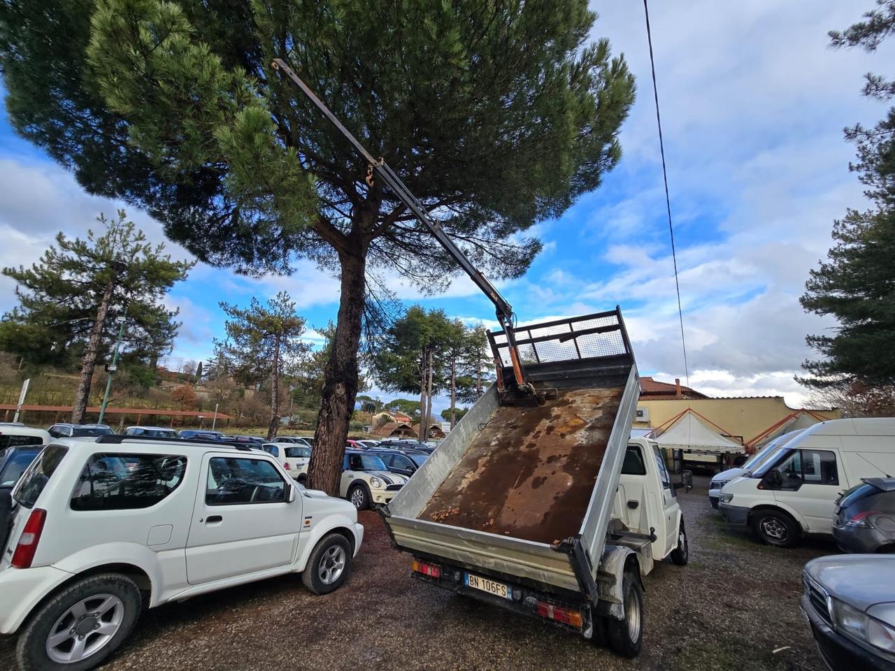 Ford transit ribaltabile e gru