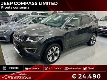 Jeep Compass 2.0 Multijet II 4WD Limited FINANZIABILE