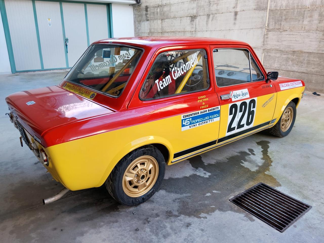 Fiat 128 Fiat 128 Rally by Giacomelli, auto da corsa