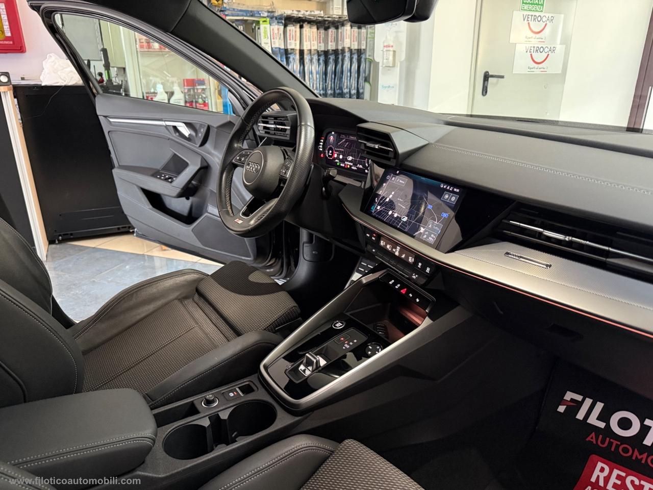 AUDI A3 SPB 35 TDI 150CV S tronic Business Advanced PACK SLINE - LUCI D'AMBIENTE