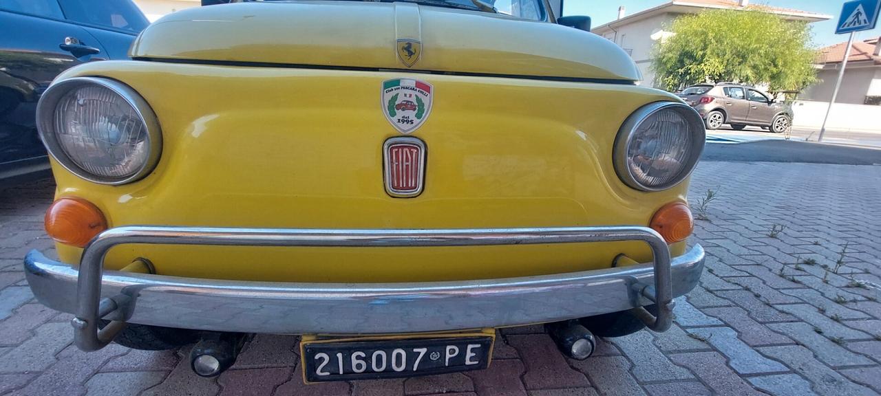 FIAT 500 TUTTA ORIGINALE CON PARECCHIE MODIFICHE TETTO APRIBILE MOTORE COME NUOVO