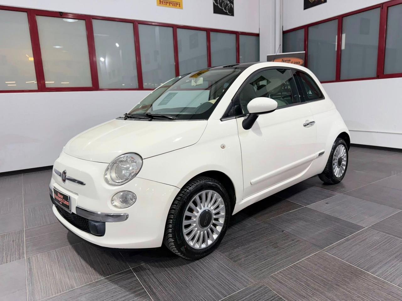 Fiat 500 1.2 benz 69cv Lounge 2010 Con soli 100.000KM