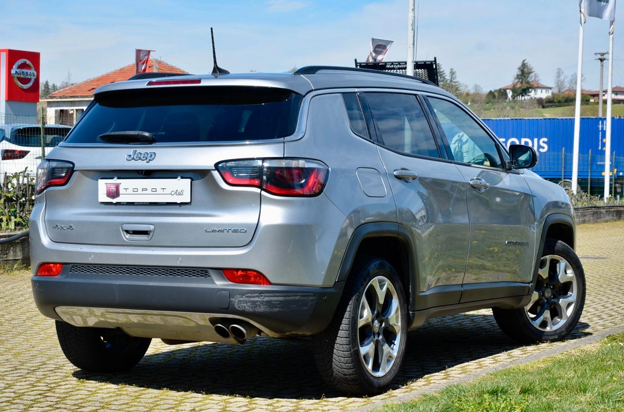 JEEP COMPASS 2.0 MJT LIMITED 4WD 140cv AUT, UFF ITALIANA, NAVI, APPLE ANDROID, RETROCAMERA, PERMUTE