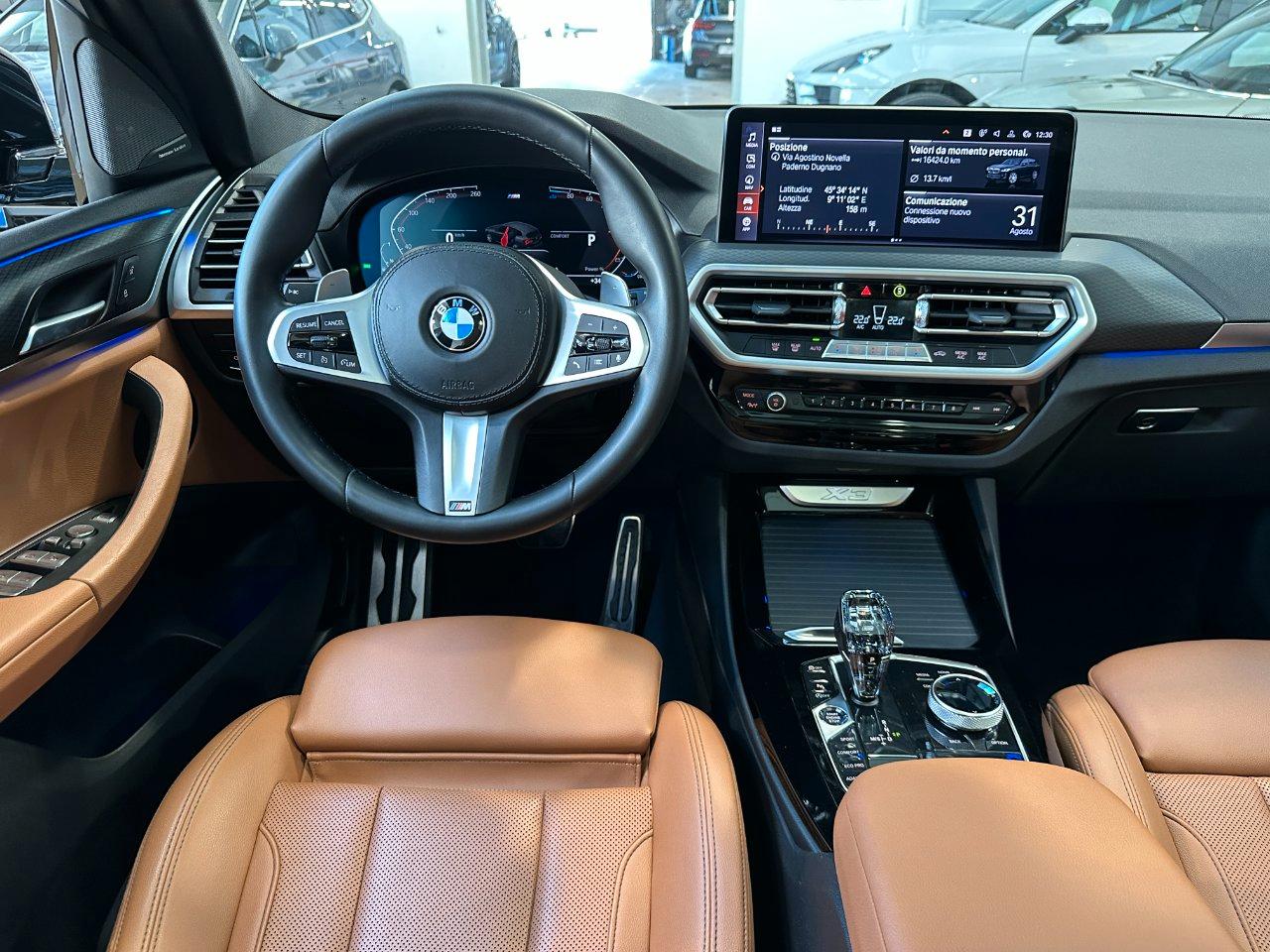 BMW X3 xdrive20d 48V Msport - 20"-Tetto-Harman/K-Carplay