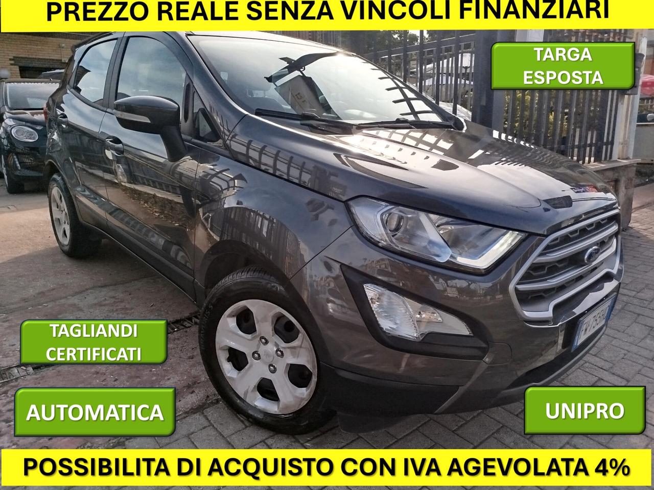 FORD ECOSPORT AUTOMATICA UNIPRO *PREZZO VERO* KM CERTI