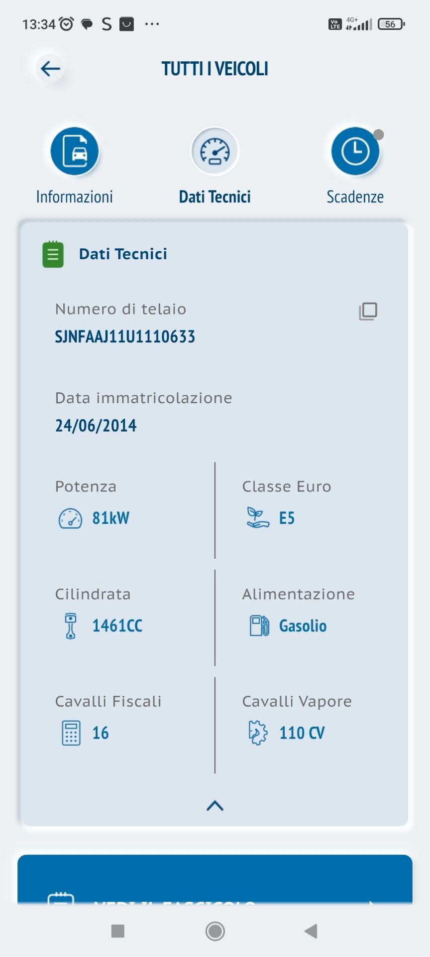 Nissan Qashqai TETTO PANORAMICO