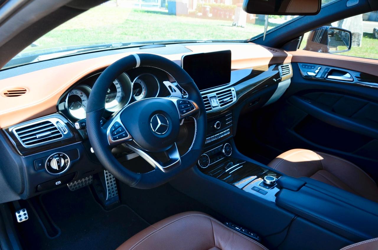 MERCEDES-BENZ CLS 350d PREMIUM AMG LINE 4MATIC 258cv AUTO, UFF ITALIANA, EURO 6B, NAVI, FARI LED, PERMUTE