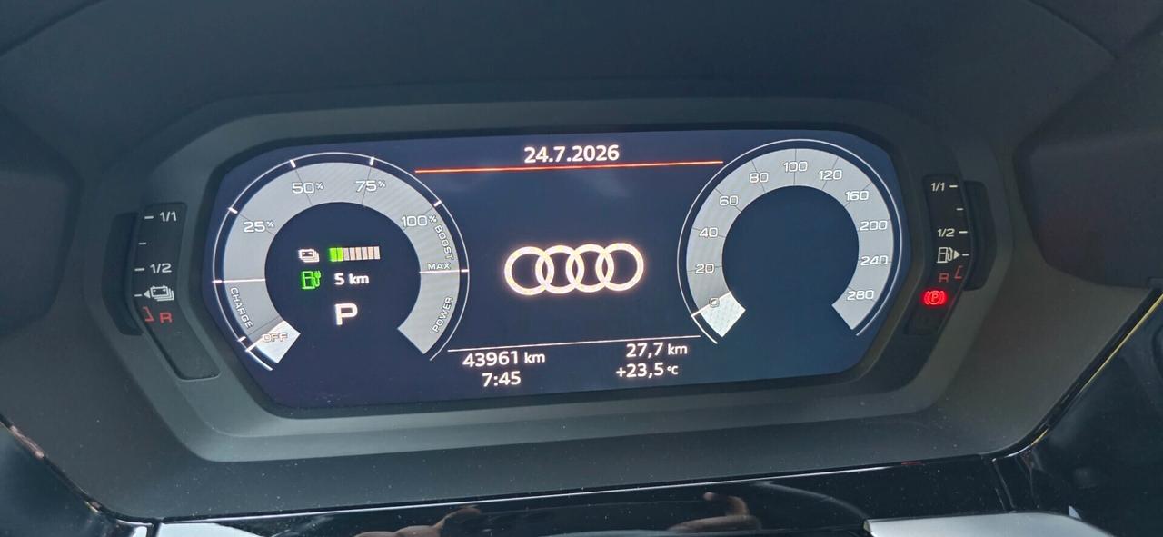Audi A3 TFSIe 240 cavalli