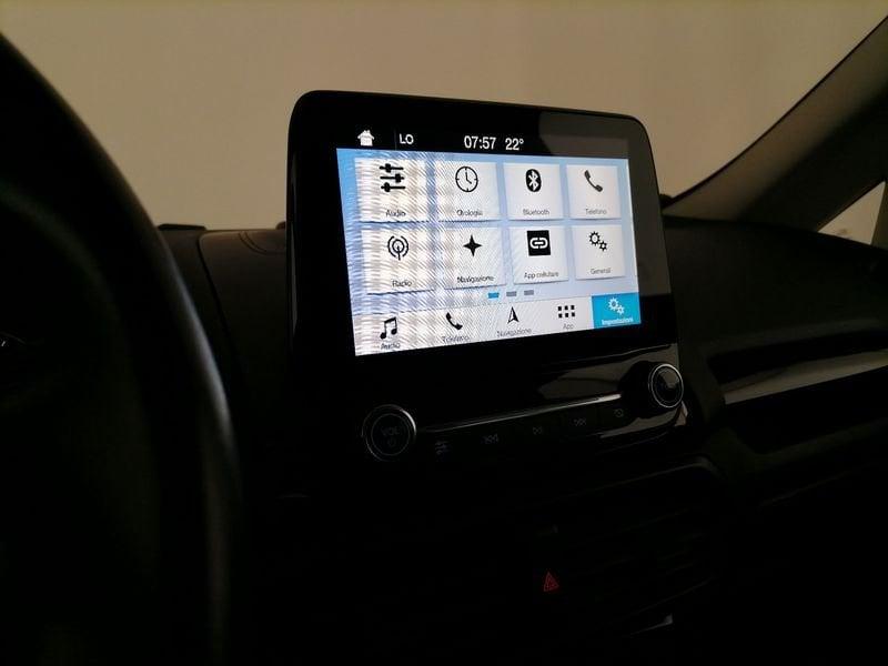 Ford EcoSport 1.5 tdci Titanium s&s 100cv