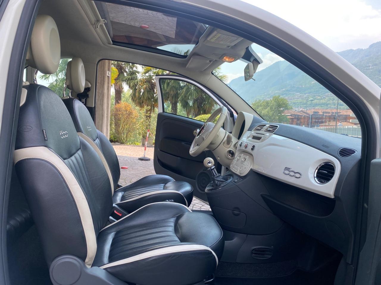 Fiat 500 1.2 CULT PELLE/SENSORI/TETTO PANORAMICO