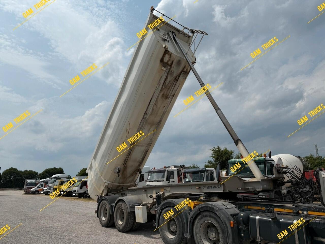 Semirimorchio Menci SA740M RIBALTABILE 26mc
