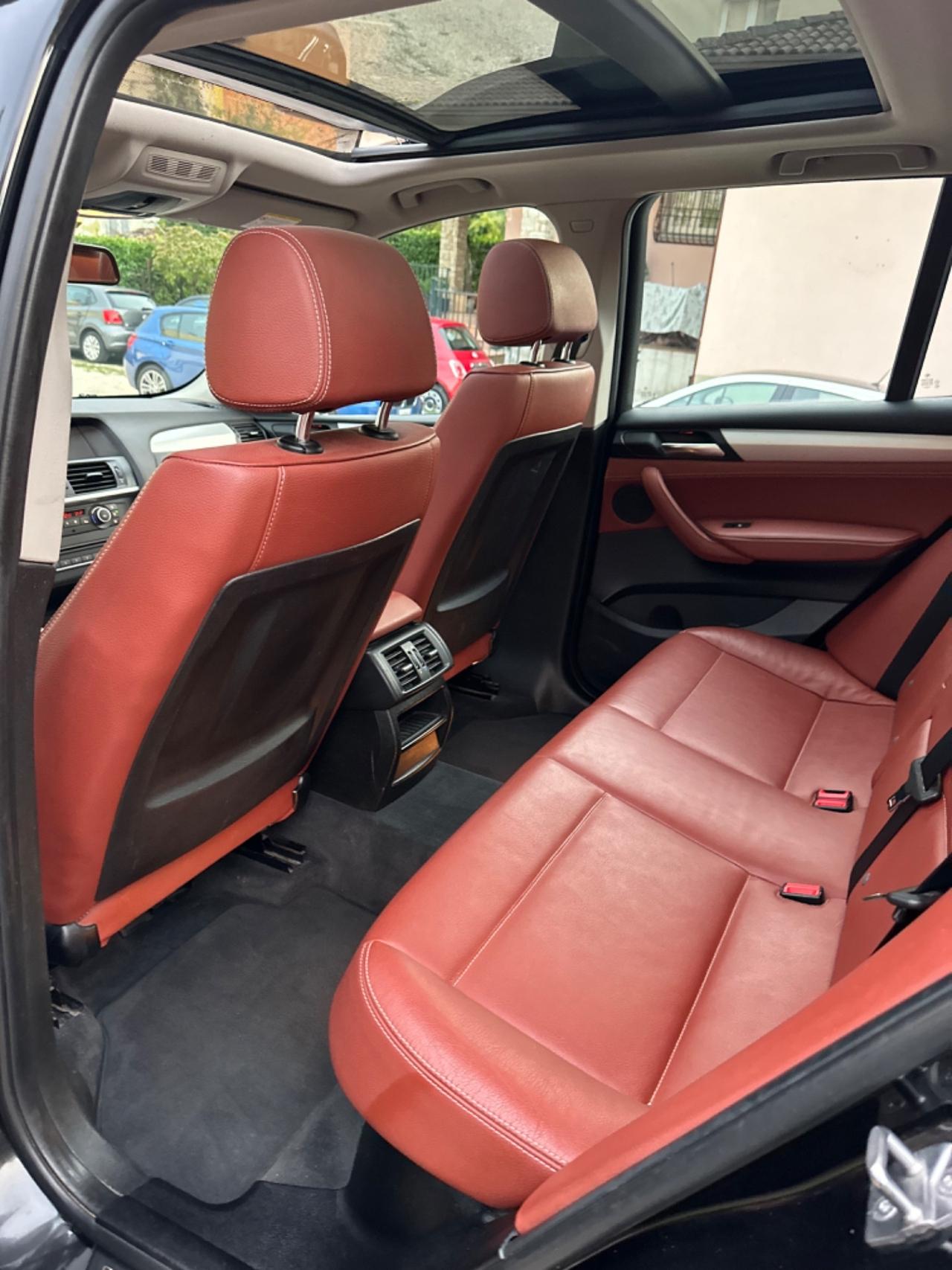 Bmw X3 xDRIVE20d FUTURA TETTO KMCERT GARANZ UNICOPR