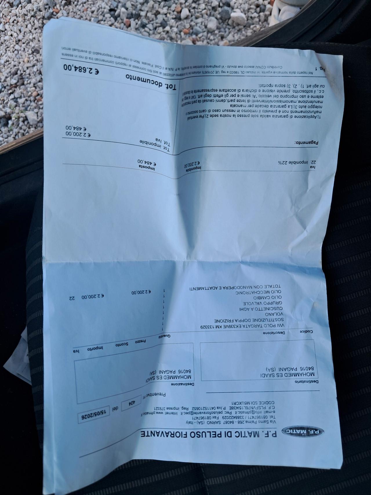 Volkswagen Polo 1.6 TDI 90CV DSG incidentata