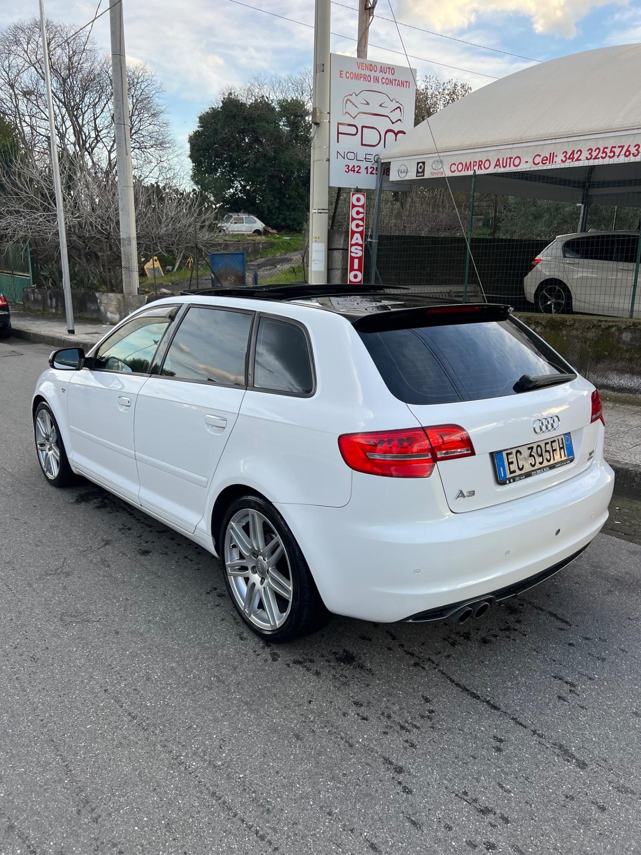 Audi A3 Sline 2.0 Diesel 170cv tetto apribile