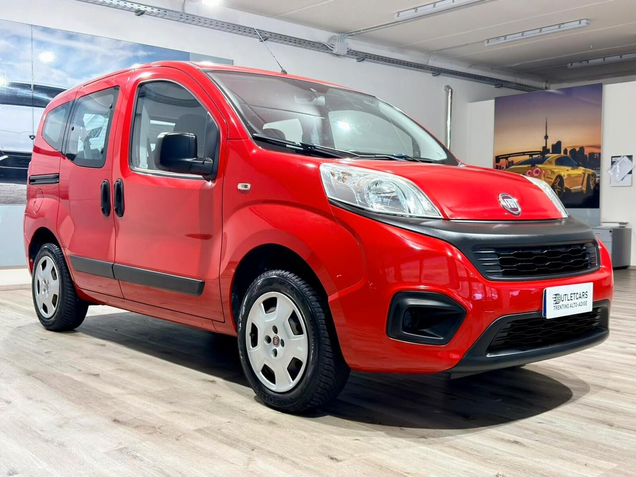 FIAT QUBO 1.4 BENZ/METANO 77cv E6 85.000km 2016