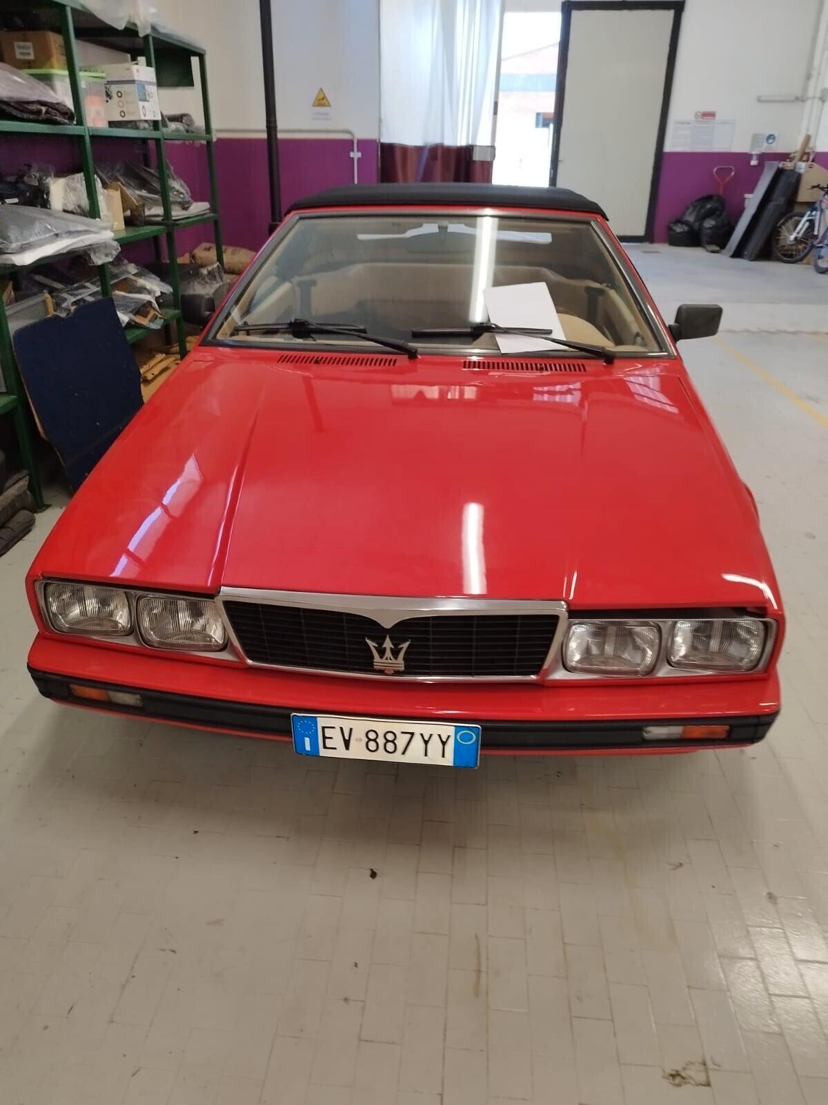 Maserati Biturbo Spider I° Serie Carburatori