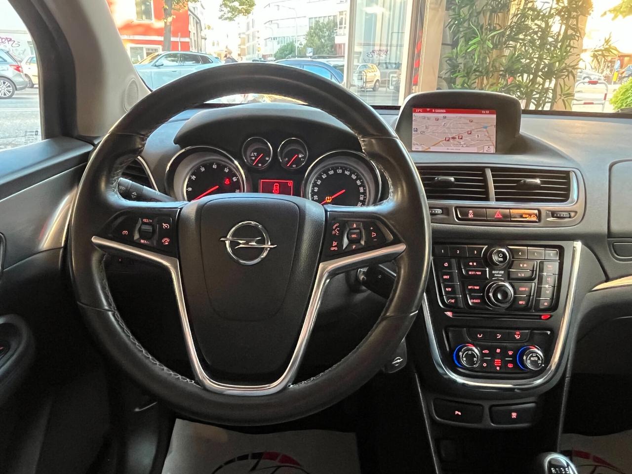 OPEL MOKKA 1.4 TURBO GPL 140 CV COSMO PELLE TESSUTO NAVIGATORE CERCHI TELECAMERA POSTERIORE KM CERTIFICATI